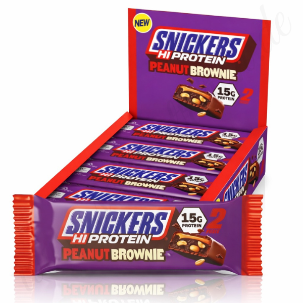 Snickers Hi Protein Peanut Brownie