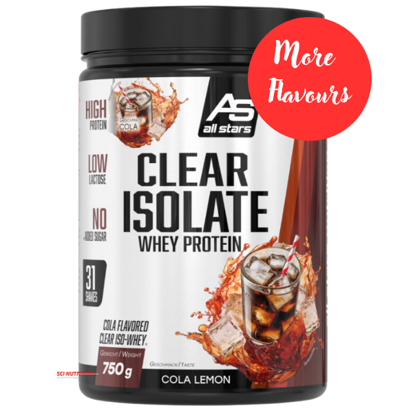 All Star - Clear Isolate 750g Clear Protein; Fitnessshop Berlin 