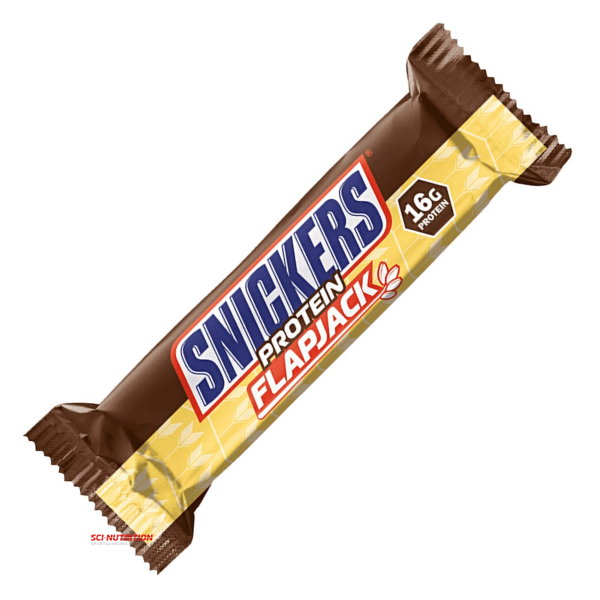 Snickers Protein Flapjack
