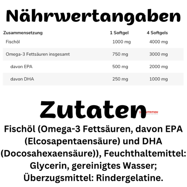 Triglyceride Omega 3