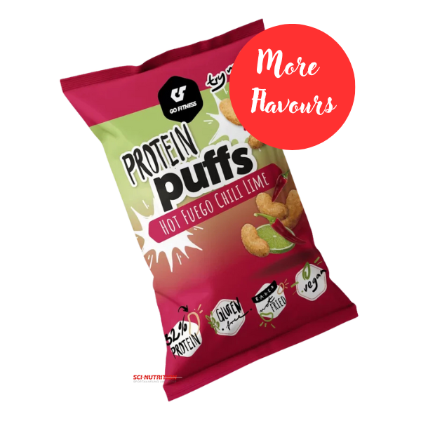 Go Fitness - Protein Puffs Protein Flips; Fitnessshop Berlin