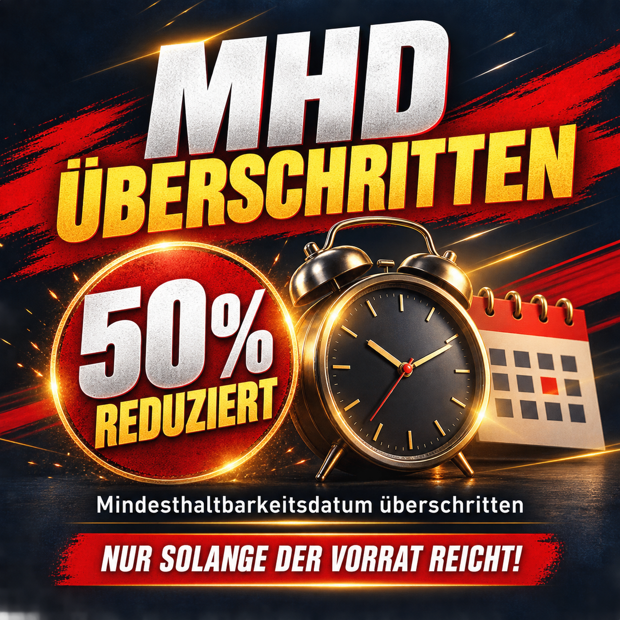 MHD Ware Banner 50% bei Sci Nutrition Berlin