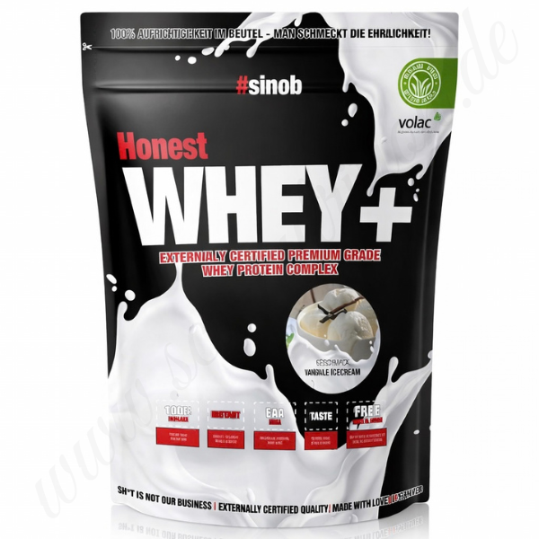 Sinob Honest Whey+ Whey Protein Fitnessshop Berlin