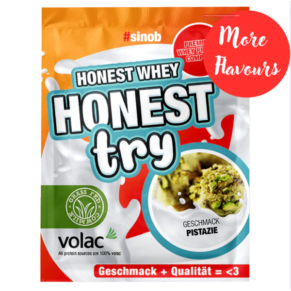 Sinob - Whey Honest Try Protein Proben; Fitnessshop Berlin