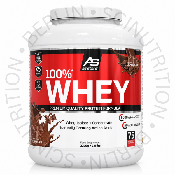 All Star 100% Whey 2270 g Proteinpulver bei Sci Nutrition Berlin