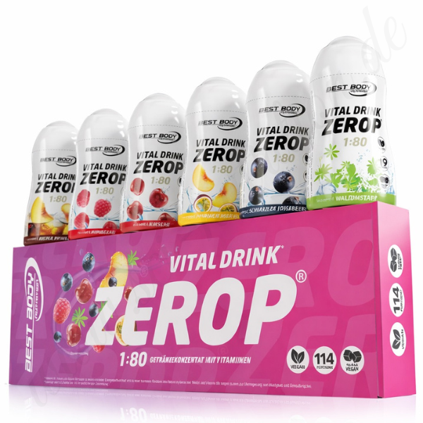 Best Body Nutrition Vital Drink Zerop Getränkekonzentrat Fitnessshop Berlin