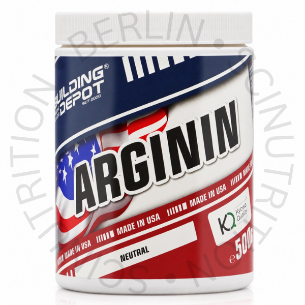 Bodybuilding Depot Arginin 500 g Arginin Pulver bei Sci Nutrition Berlin