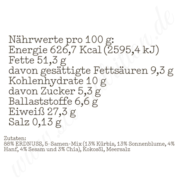 Erdnussbutter - Sci Nutrition Shop