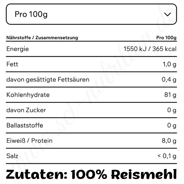 Designer Rice Pudding - Sci Nutrition Shop