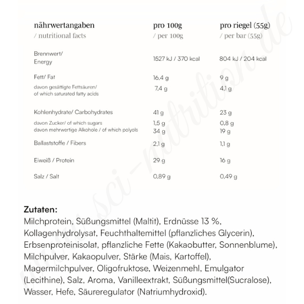 Protein Bar Salted Dark Peanut Pretzel