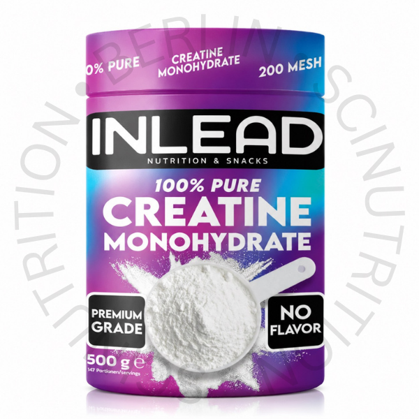 Inlead 100% Pure Creatine Monohydrate 500 g Creatin Pulver bei Sci Nutrition Berlin