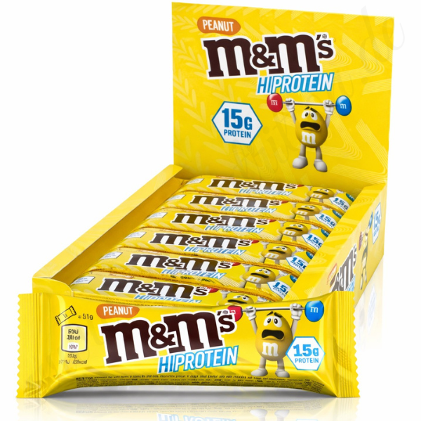 M&amp;M´s Hi Protein Proteinriegel Fitnessshop Berlin