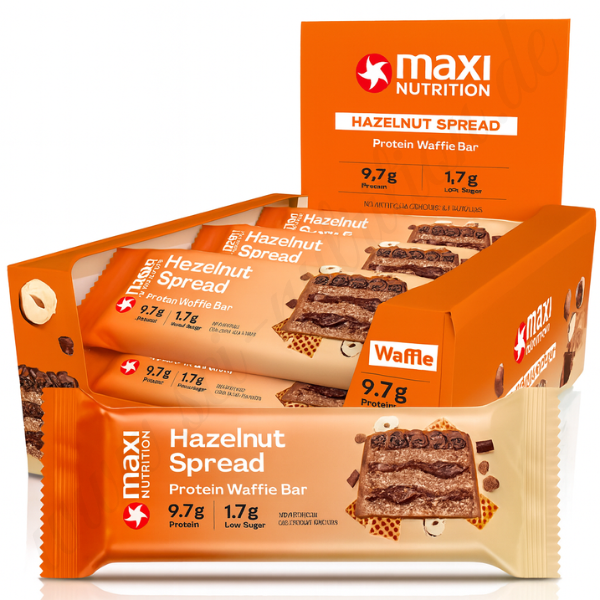 Maxi Nutrition Protein Waffle Bar Proteinriegel Fitnessshop