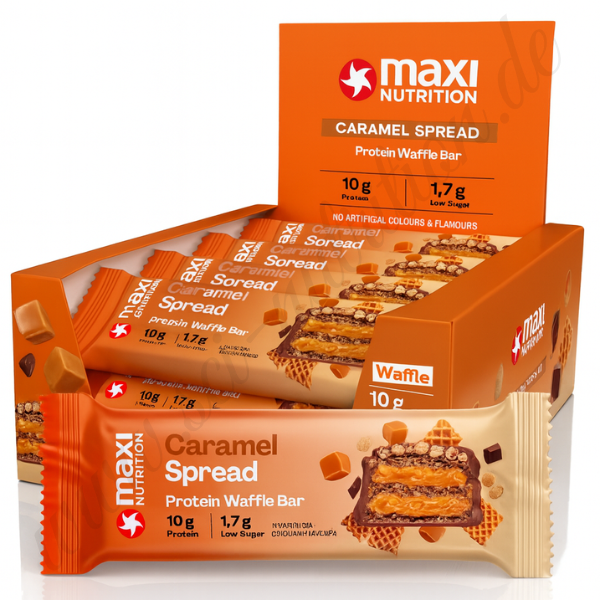 Maxi Nutrition Protein Waffle Bar Proteinriegel Fitnessshop Berlin