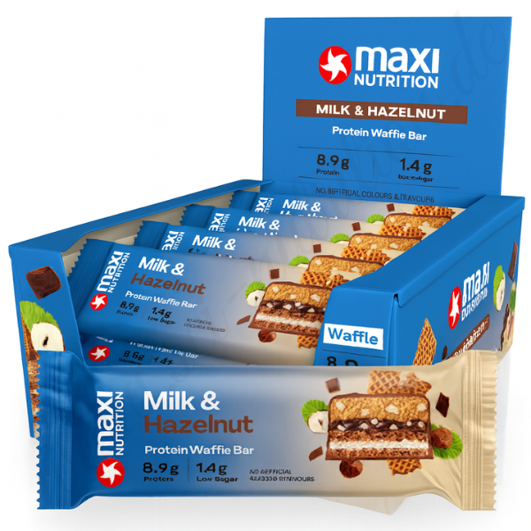 Maxi Nutrition Protein Waffle Bar Proteinriegel Fitnessshop