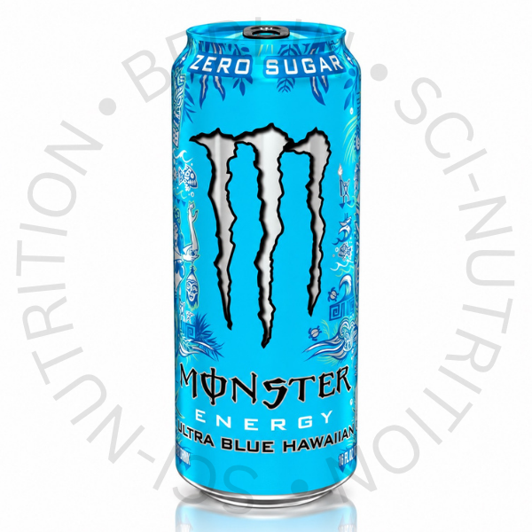 Monster Energy Ultra Blue Hawaiian 473 ml – US Import Energy Getränk bei Sci Nutrition Shop