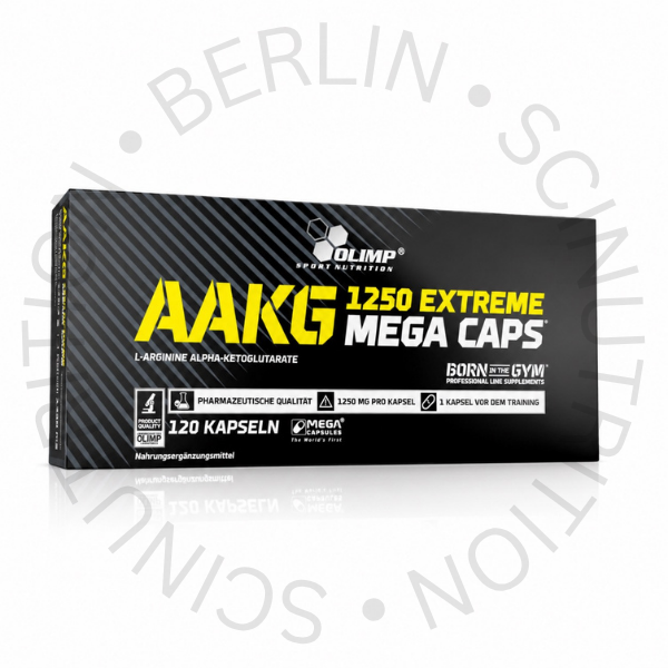 Olimp AAKG 1250 Extreme Mega Caps - 120 Kapseln AAKG Kapsel bei Sci Nutrition Berlin