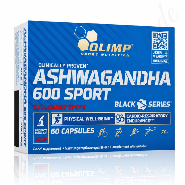 Olimp Ashwagandha 600 Sport Withania somnifera Fitnessshop Berlin