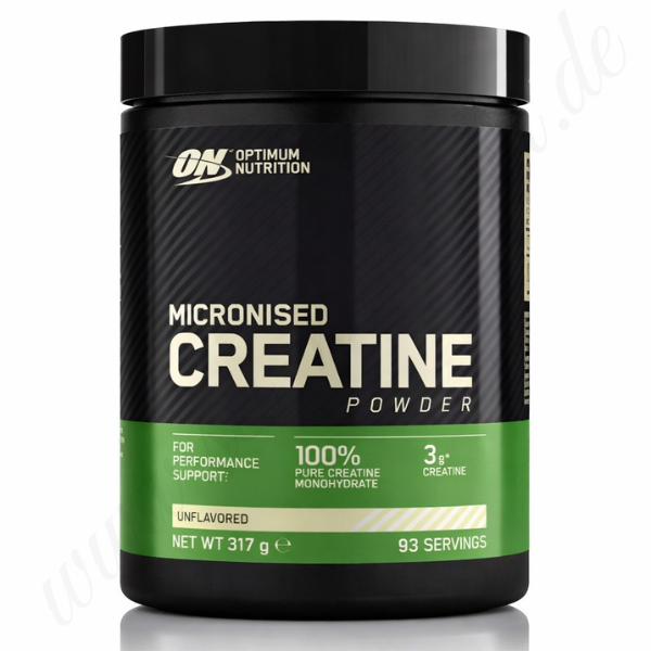 Optimum Nutrition Micronised Creatine Powder Creatin Monohydrate Fitnessshop Berlin
