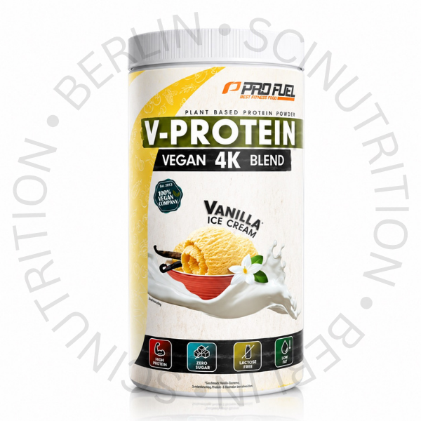Pro Fuel V-Protein Vegan 4K Blend 750 g Veganes Proteinpulver bei Sci Nutrition Berlin