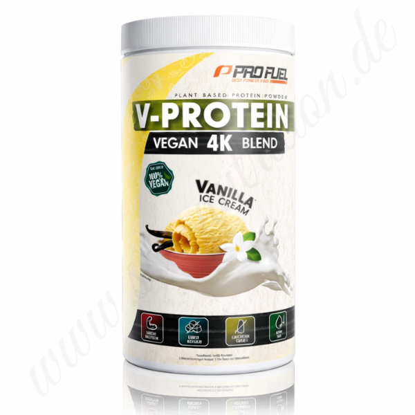 Pro Fuel V-Protein Vegan 4K Blend Veganes Protein Fitnessshop Berlin