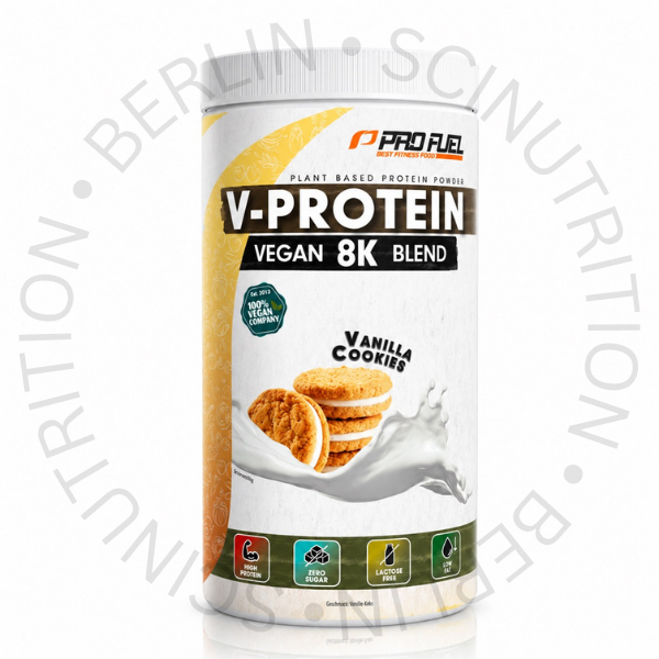 Pro Fuel V-Protein Vegan 8K Blend 750 g Veganes Proteinpulver Sci Nutrition Berlin