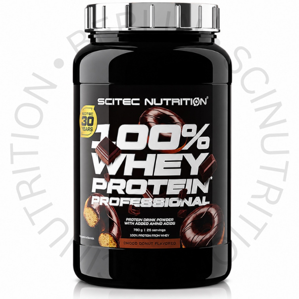 Scitec Nutrition 100% Whey Protein Professional 780 g Schoko Donut Proteinpulver  bei Sci Nutrition Shop