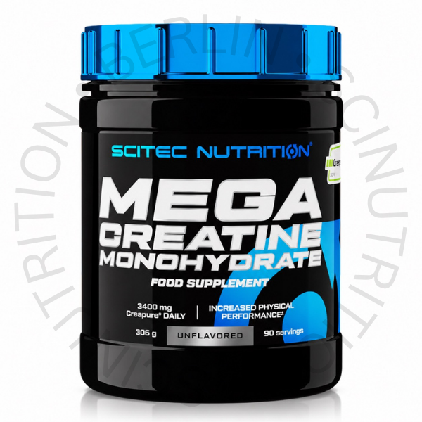 Scitec Nutrition Mega Creatine Monohydrate 300 g Creatin Pulver bei Sci Nutition Berlin
