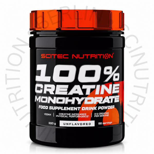 Scitec Nutrition 100% Creatine Monohydrate 300 g Creatin Pulver Sci Nutrition Berlin