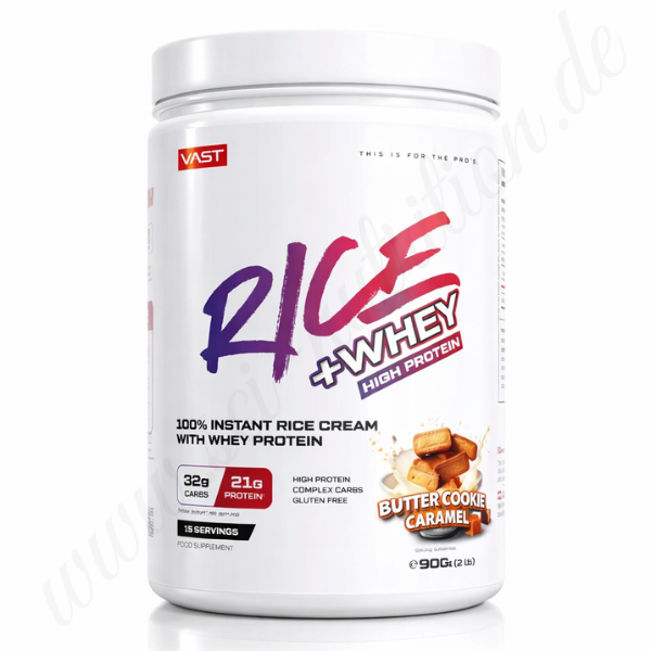 Vast Sports Rice + Whey Reispudding + Whey Protein Fitnessshop Berlin