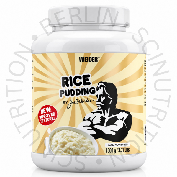 Weider Rice Pudding 1500 g Reispudding bei Sci Nutrition Berlin