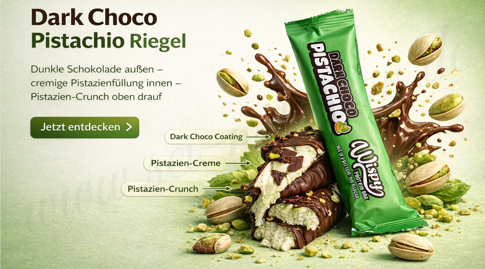 Wispy Nutrition Protein Bars Proteinriegel Fitnessshop Berlin