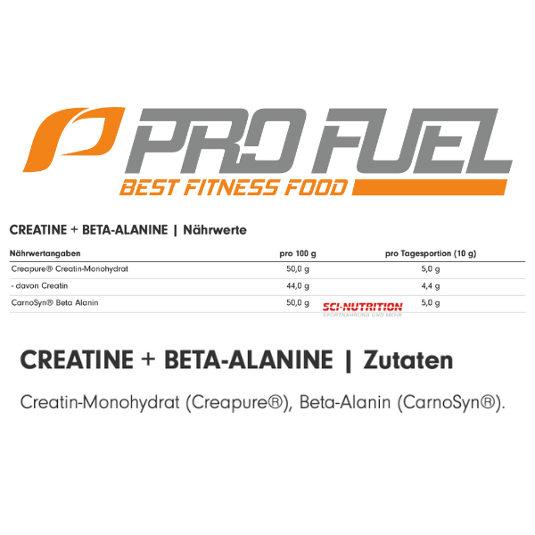 Creatine + Beta-Alanine