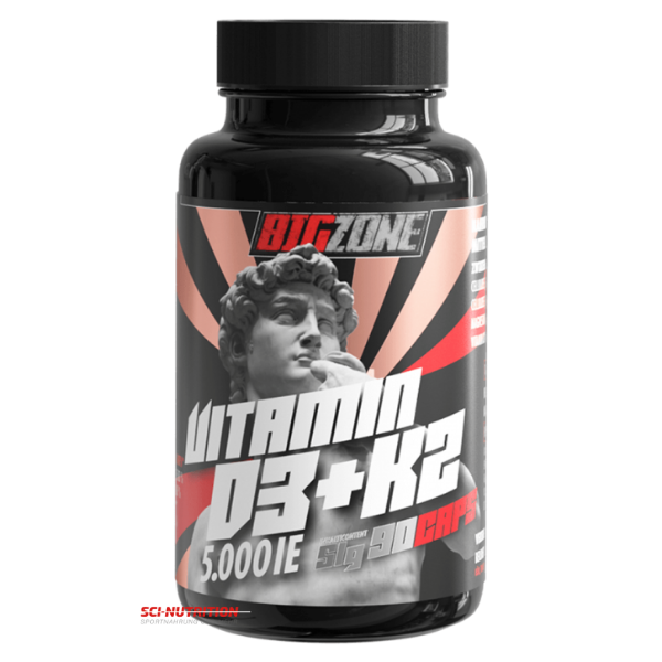 Big Zone - Vitamin D3 + K2 Vitamin; Fitnessshop Berlin