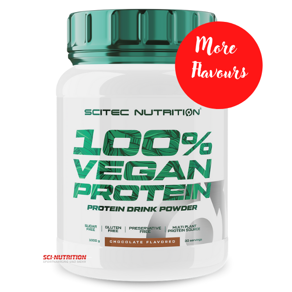 100% Vegan Protein - Sci Nutrition Shop