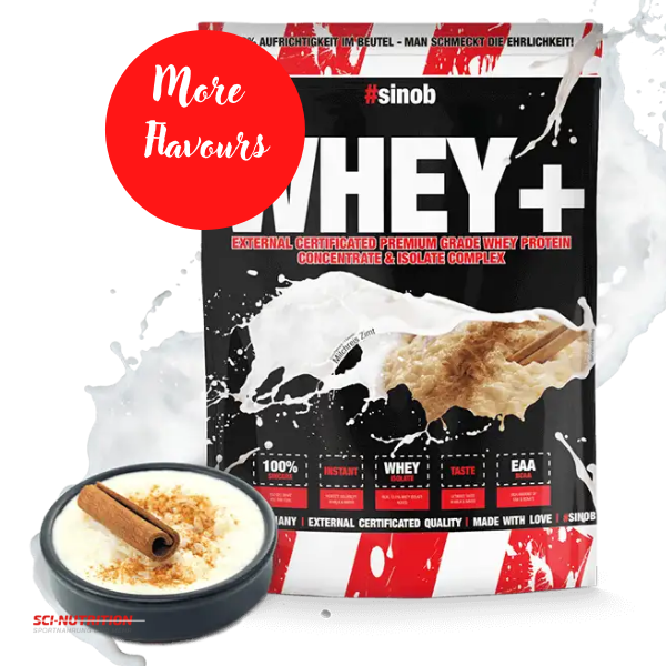 Sinob - Whey+ Protein Pulver; Fitnessshop Berlin
